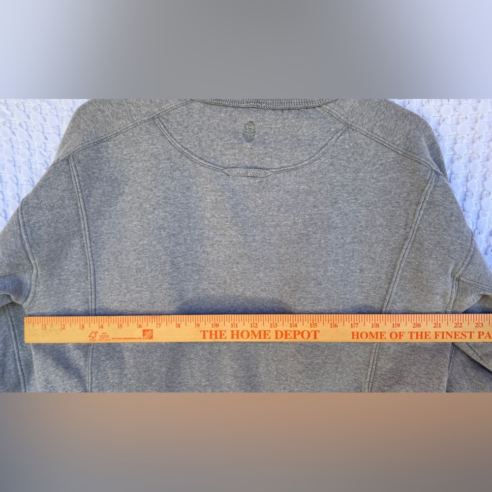 Fp Movement Intercept Pullover Gray Cropped Sweat… - image 5